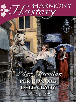 cover image of Per l'onore della lady